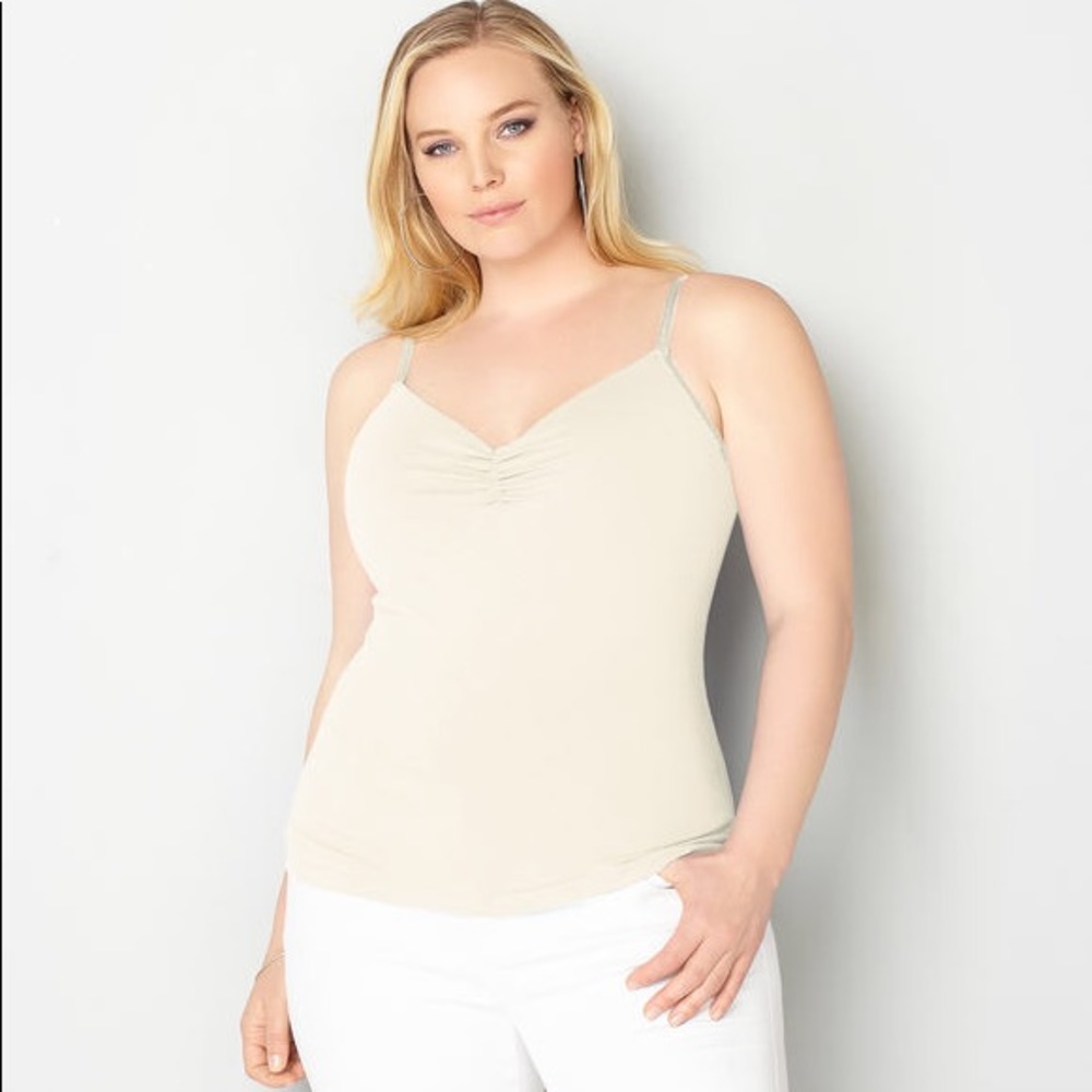 AVENUE Molded Cami - Beige - 30/32